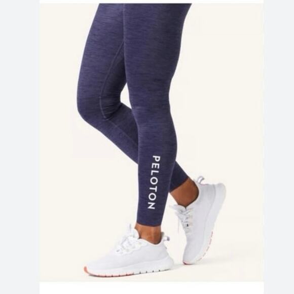 Nike x Peloton Lux Leggings Heather Blue Size Large - Picture 1 of 7